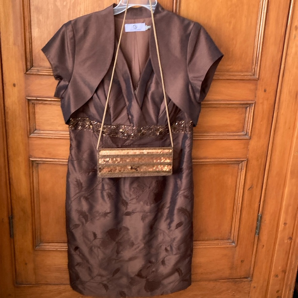 J&S collection- dress and bolero!  Perfect for wedding guest!